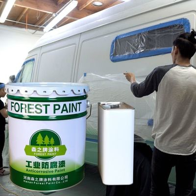 Commercial Truck Paint With Colors Shine Effect Plyurethane Anticorrosion Paint