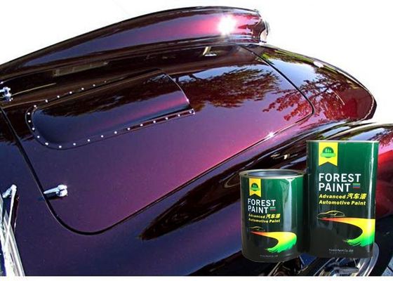 High Coverage 2K Acrylic Car Paint Refinish Automotive Top Coat