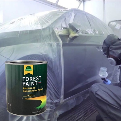 Automotive Topcoat 1k Acrylic Car Auto Refinish Paints Solid Coat Standard Green
