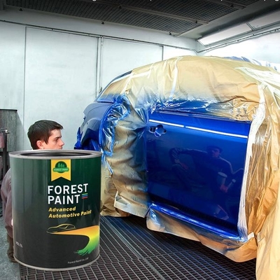 High Gloss Acrylic Pearl Silver Car Paint Auto Refinish Auto Repair Paint Solver Oil Based