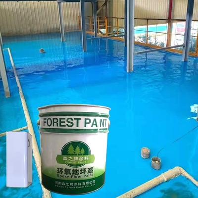 High Gloss Bright Color Epoxy Floor Paint Anti Corrosion For Building Coating