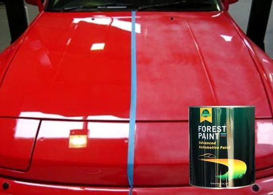 Strong Covering Power 1k Acrylic Car Paint Scratch Resistance Repair For Car Refinish