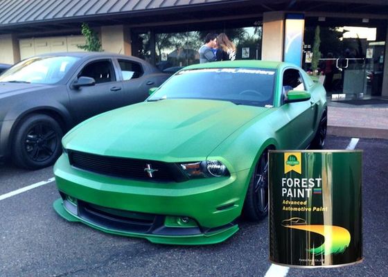 Free Samples 1k Acrylic Car Paint Chemical Resistance For Auto Refinish ISO14001 4L