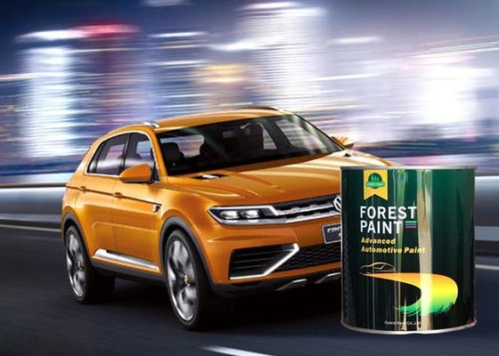 Easy Application 1K Acrylic Car Paint Crystal Pearl Colors Basecoat Paint ISO9001