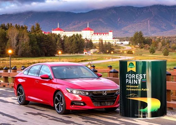 Easy Application 1K Acrylic Car Paint Crystal Pearl Colors Basecoat Paint ISO9001