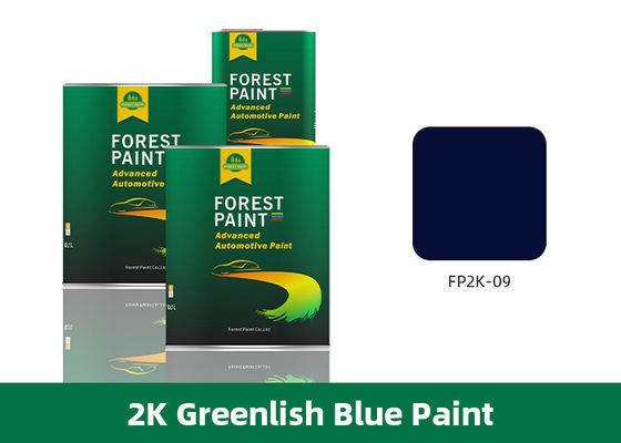 Green Automotive Acrylic Lacquer Spray Paint 2k Yellowing Resistance