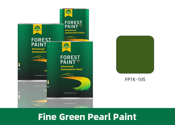 Fine Green Pearl Clear Coat Touch Up Paint Silver Car Spray Paint 20-30m/coat