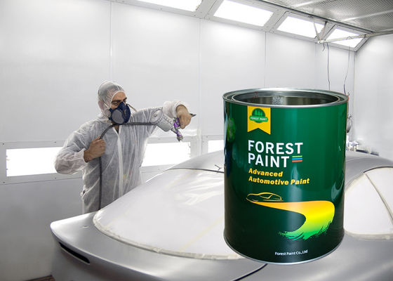 Fine Green Pearl Clear Coat Touch Up Paint Silver Car Spray Paint 20-30m/coat