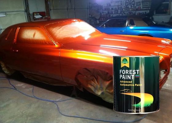 Yellowing Resistant Car Body Repair Paint Car Refinish Paint Anti Corrosion ISO14001