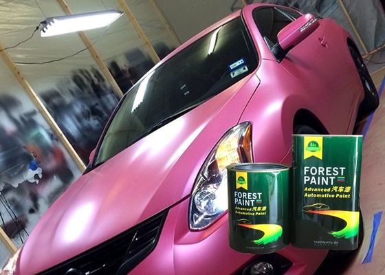 Acrylic Polyurethane High Gloss Car Paint Clear Coating Pearl White OEM Service