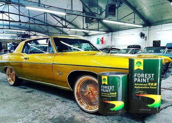 1K Crystal Pearl Metallic Car Spray Paint Automotive Base Coat Paint 45mins Drying Time