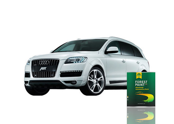 Moderate Bright Silver Metallic Car Spray Paint Clear Coat Scratch Repair