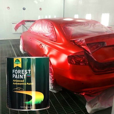 High Gloss Pure Red Gallon Single Stage Acrylic Enamel Car Auto Paint Kit-FPCP-M223161