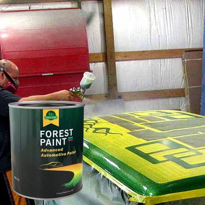 Auto Solvent Based 1K Acrylic Car Paint To Cleracoat